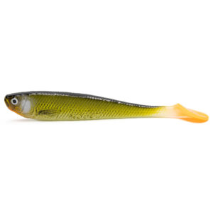 Guma KOGUT WĘDKARSKI PAZUR Ukleja - 12cm - Oliwka - obrazek 1