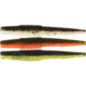 Przynęta WESTIN Ned Worm Slim 5.5cm Dark Water Mix - 6 szt. - obrazek 1