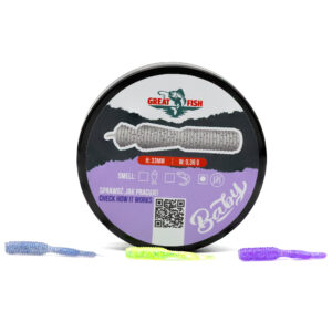 Przynęta Great Fish GF2 Baby Leech - 3.3cm - 0.36g - MIX2 - Bezzapachowy - 21szt. - obrazek 1