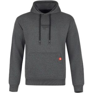 Bluza z kapturem Favorite Black logo dark grey melange - rozmiar M - obrazek 1