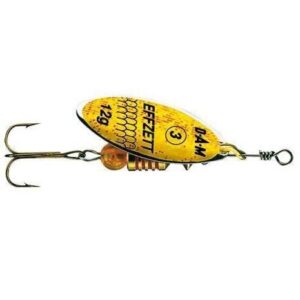 Obrotówka EFFZETT Predator Spinner #0 3g Reflex Yellow