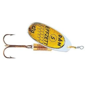 Obrotówka EFFZETT Standard Spinner #4 10g Reflex Gold - obrazek 1