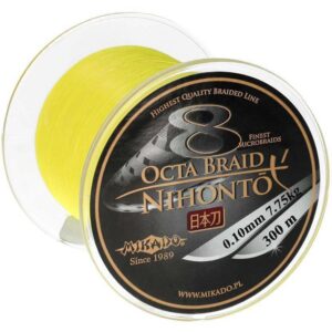 Plecionka Mikado NIHONTO OCTA BRAID 035 FLUO 300M - obrazek 2