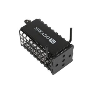 KOSZYCZEK ZANĘTOWY Z PAZUREM KWADRATOWY (25x30x44) 60g - CZARNY - obrazek 1