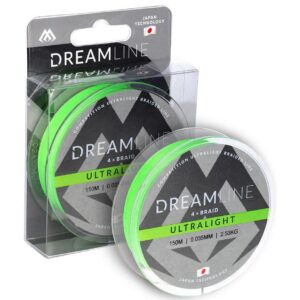Plecionka MIKADO DreamLine Ultralight FLUO GREEN 0.035mm2.53kg150m - op. 1szp. - obrazek 2
