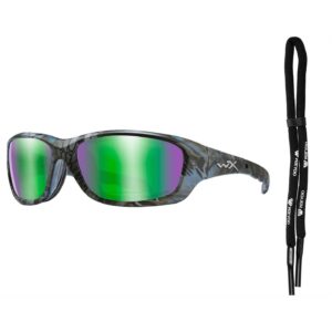Okulary polaryzacyjne Wiley X - GRAVITY CAPTIVATE Captivate Green mirror KRYPTEK - obrazek 3
