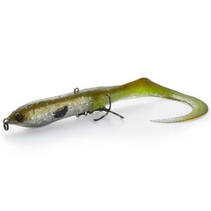Przynęta SAVAGE GEAR 3D Hard Eel 2+1 17cm 50g SS - Green Silver Ayu - obrazek 1