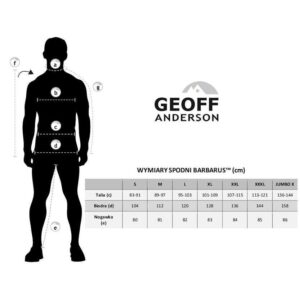 Spodnie Geoff Anderson Barbarus Asimi rozm. L - obrazek 2