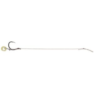 Przypon MIKADO Method Feeder z gumką - hak z zadziorem nr 10 / plecionka: 0.12mm/10cm - op.8szt. - obrazek 1