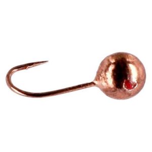 Mormyszka wolframowa MIKADO okrągła 4mm (Miedziana) - obrazek 1