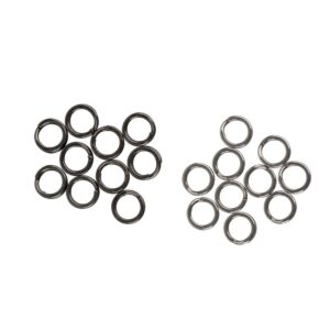 Kółka łącznikowe SAVAGE GEAR Splitring 7mm 103lbs 47kg SS+BLN 10+10 - obrazek 1