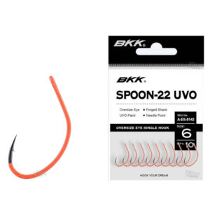 Haczyki BKK Spoon-22 UVO rozmiar 4, op. 9szt - obrazek 1