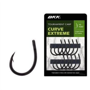 Haczyki Karpiowe BKK Curve Extreme rozmiar 1, op. 10szt - obrazek 1
