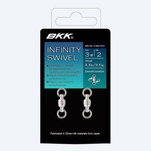 Krętliki BKK Infinity Swivel rozmiar 00, op. 2szt - obrazek 2