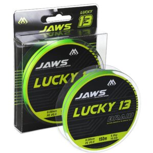 Plecionka Mikado JAWS LUCKY 13 008 FLUO ZIELONA 150M - obrazek 1