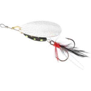 Obrotówka MIKADO M-Grub nr 3 - Srebrna, Black Lemon - obrazek 1