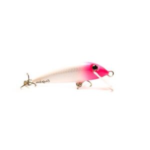Wobler Engima Baits Pstrągowy 6cm - Pink Head UV - pływający - obrazek 1