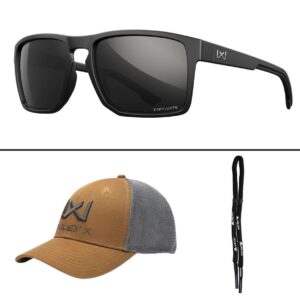 Okulary Wiley X - Founder Captivate Polarized Black Mirror Matte Black Frame - obrazek 4
