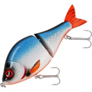 Wobler Mikado MFT SWIMBAIT - 10cm - 41g -wolno tonący - BLUE ROACH - obrazek 1