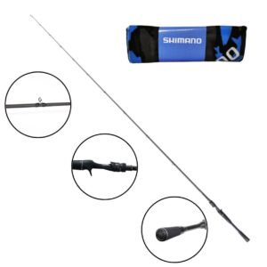 Wędka SHIMANO POISON ADRENA CASTING | 1611ML/H |211cm | 5-42g | 1+1 sec - obrazek 1