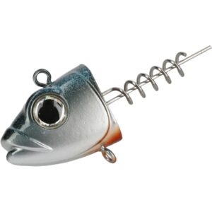 Główka z wkrętką MIKADO Jaws Vertical - 60g - Blue Roach - op.2szt. - obrazek 1