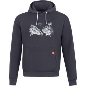 Bluza z kapturem Favorite Fish dialog dark grey - rozmiar XL