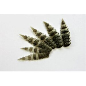 Przynęta FISHCHASER Drago Worm / 2.7cm / 10szt. / Motoroil And Pepper - obrazek 2