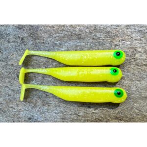 Przynęta Great Fish GF1 - 4.9cm - 1g - Yellow - Krewetkowy - 10szt. - obrazek 2