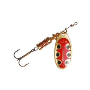 Obrotówka EFFZETT Standard Spinner #3 6g Copper Black Dot - obrazek 1