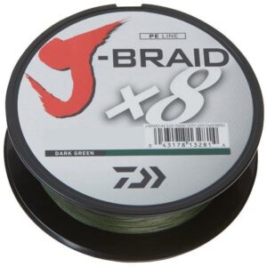 Plecionka Daiwa Daiwa J-Braid X8 0.10mm-150m d. green - obrazek 1