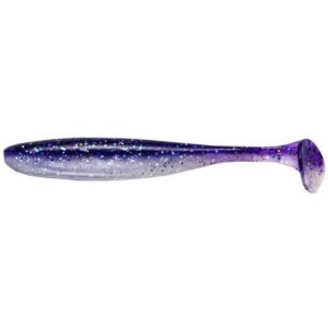 Keitech Easy Shiner 4"/10, 16cm LT#45 LT Purple Ice Shad - 7szt. - obrazek 2