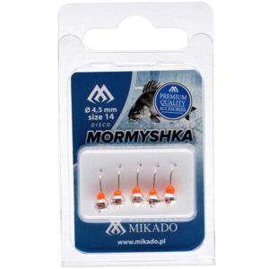 Mormyszka wolframowa MIKADO Disco 4mm (Srebrna) - obrazek 2