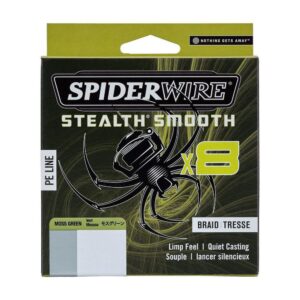 Plecionka SPIDERWIRE Stealth® Smooth8 x8 - 0.13mm - zielona - obrazek 2