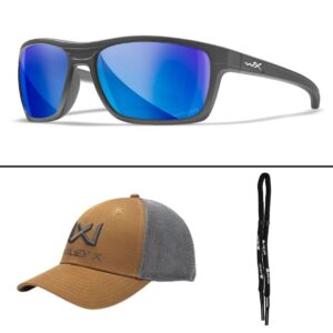 Okulary polaryzacyjne Wiley X - KINGPIN CAPTIVATE Blue Mirror Matte Graphite - obrazek 5