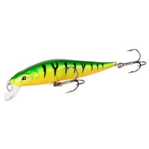 Wobler Mikado Fishunter - Ghost 10cm / Firetiger- Neutralny - obrazek 2