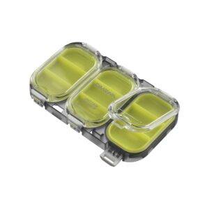 Pudełko wędkarskie DAIWA Box WP Sealed Shallow-9 ROOMS (11x6.5x1.3cm) - obrazek 2