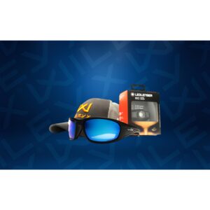 Zestaw Okulary polaryzacyjne Wiley X - BOSS CAPTIVATE Blue Mirror Smoke Grey / czapka Wiley X / latarka Ledlenser MH3 - zestaw w cenie okularów - obrazek 2