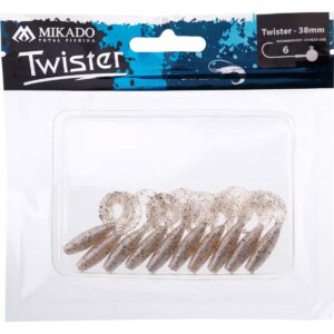 Przynęta MIKADO Twister 3, 8cm - Pepper Pearl - op. 10szt. - obrazek 2