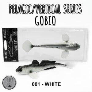 Przynęta LIBRA LURES GOBIO 7.3" (18.54cm) - 40g -  001 -  WHITE - obrazek 2