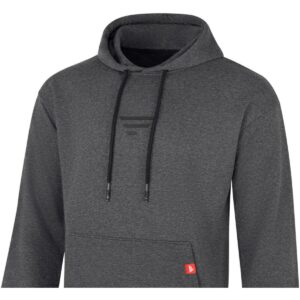 Bluza z kapturem Favorite Black logo dark grey melange - rozmiar M - obrazek 2