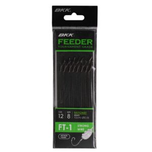 Przypony BKK Feeder Tournament FT-1 Bayonet Rigs-Braid - 10cm -#6 - obrazek 1