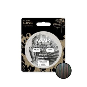 Plecionka przyponowa VAGNER Hook Leader / 1.20mm / 145kg / 25m / Multikolor - obrazek 1
