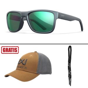 Okulary Wiley X - Ovation Captivate  / Green Mirror Matte Graphite Frame + GRATISY! + GRATISY! - obrazek 2