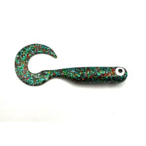 Przynęta Great Fish GF1 Twister - 4.9cm - 0.9g - Colorful Glitter - Bezzapachowy - 10szt. - obrazek 2