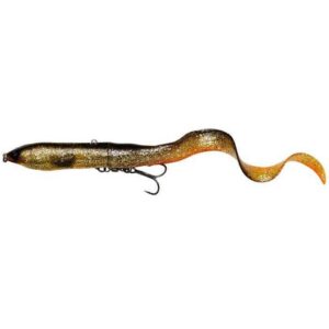 Przynęta SAVAGE GEAR 3D Hard Eel 2+1 17cm 50g SS - Black Gold - obrazek 2