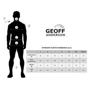 Kurtka Geoff Anderson BARBARUS ASIMI rozm. M - obrazek 2