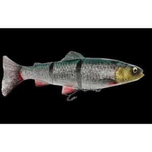 Savage Gear 4D Line Thru Trout 20cm SS - 93g -Green Silver - obrazek 2