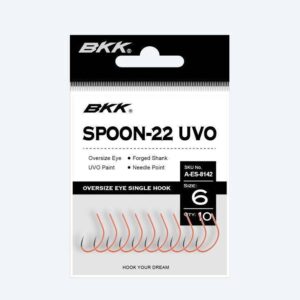 Haczyki BKK Spoon-22 UVO rozmiar 4, op. 9szt - obrazek 2