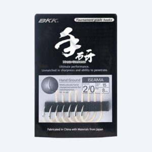 Haczyki BKK Iseama Hand Ground rozmiar 2, op. 8szt - obrazek 2