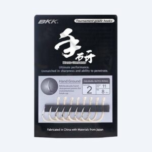 Haczyki BKK Iseama-R Hand Ground rozmiar 2, op. 8szt - obrazek 2